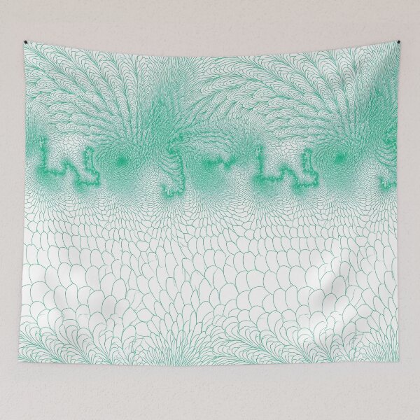 Item preview, Soft Seafoam Wave Vector Flow designed and sold by Piotrek0001.