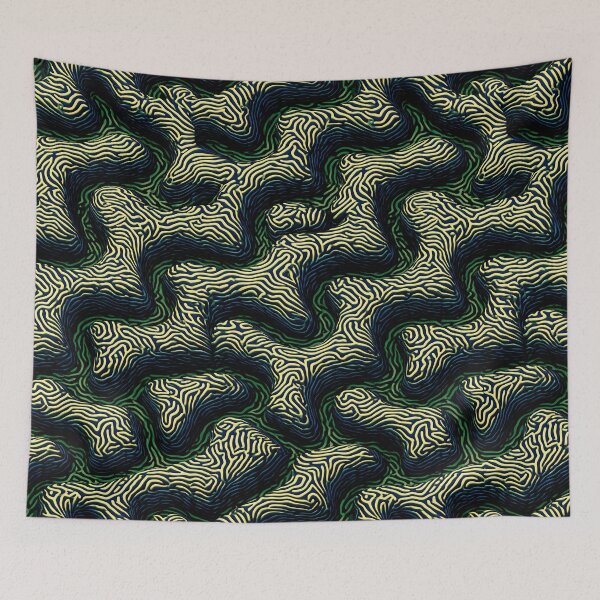 Item preview, Deep Forest Topographical Vector Art designed and sold by Piotrek0001.