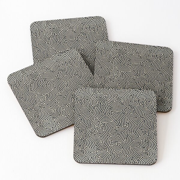Item preview, Geometric Labyrinth Vector Line Pattern designed and sold by Piotrek0001.