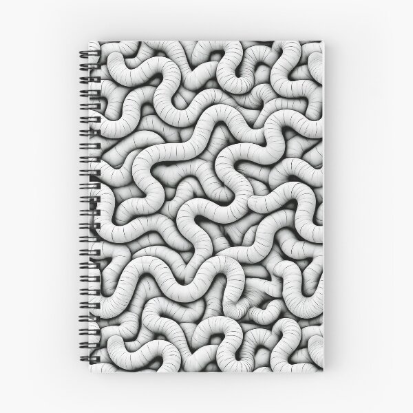 Item preview, White Pipe Worm 3D Flow Field designed and sold by Piotrek0001.