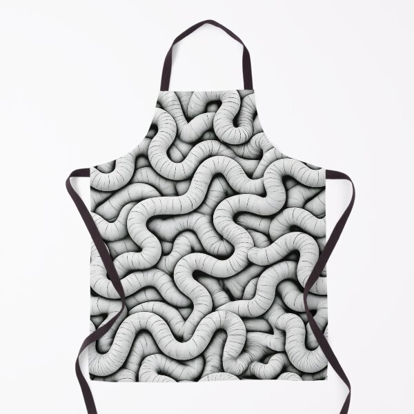 Item preview, White Pipe Worm 3D Flow Field designed and sold by Piotrek0001.