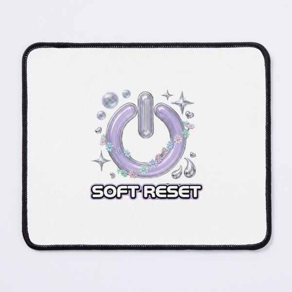 Item preview, Soft Reset Y2K Glossy Power Symbol designed and sold by GoofyShopp.