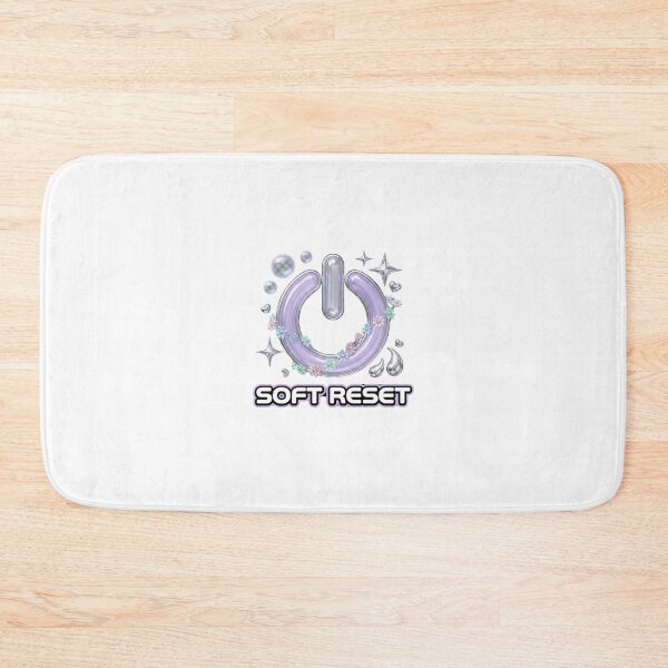 Item preview, Soft Reset Y2K Glossy Power Symbol designed and sold by GoofyShopp.