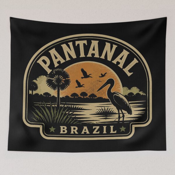 Item preview, Pantanal - Brazil designed and sold by GoodOldVintage.