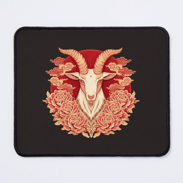 Item preview, Fire Goat 2027 Chinese Zodiac Year of the Goat designed and sold by Lucky 777.