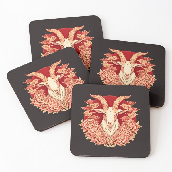 Item preview, Fire Goat 2027 Chinese Zodiac Year of the Goat  designed and sold by Lucky 777.