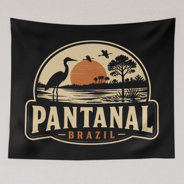 Item preview, Pantanal - Brazil designed and sold by GoodOldVintage.