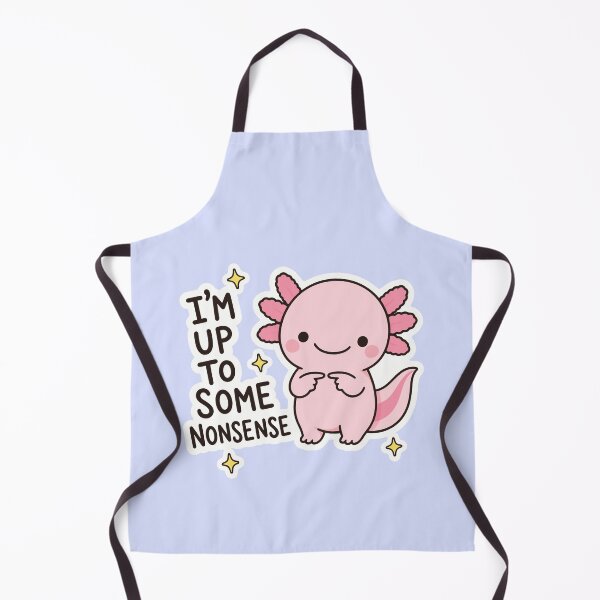 Item preview, Im Up To Some Nonsense - Pink Cute Axolotl designed and sold by thecatcouch.