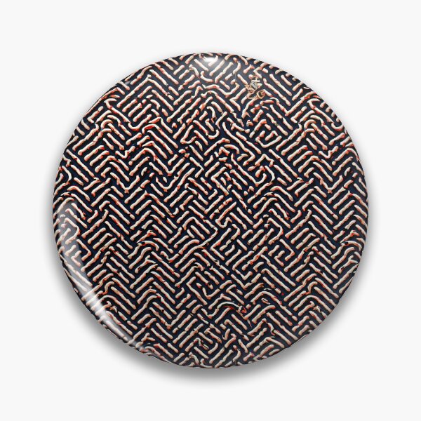 Item preview, Red and Black Geometric Circuit Flow designed and sold by Piotrek0001.
