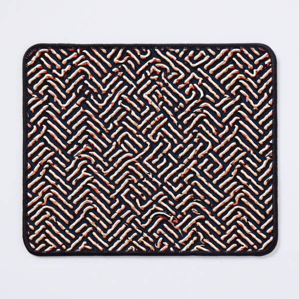 Item preview, Red and Black Geometric Circuit Flow designed and sold by Piotrek0001.