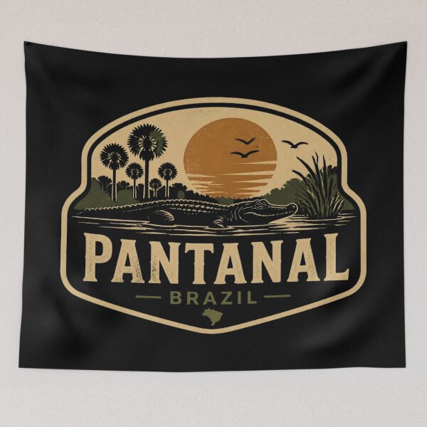 Item preview, Pantanal - Brazil designed and sold by GoodOldVintage.