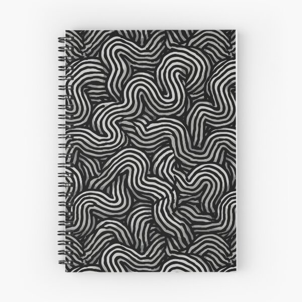 Item preview, Concentric Monochrome Wave Vector Art designed and sold by Piotrek0001.