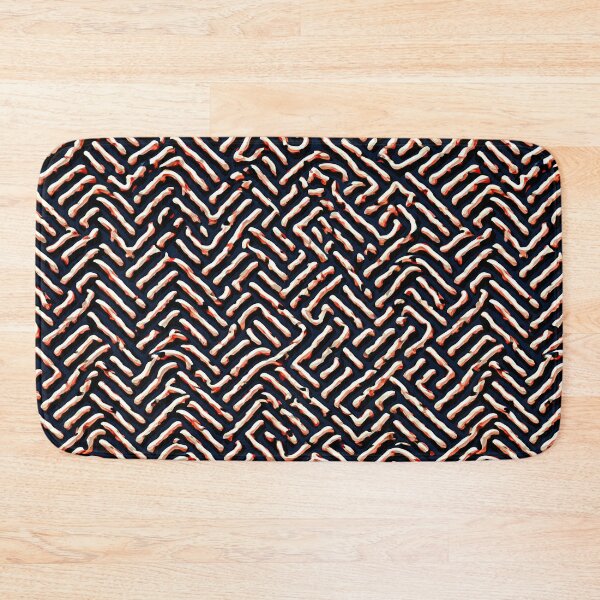 Item preview, Red and Black Geometric Circuit Flow designed and sold by Piotrek0001.