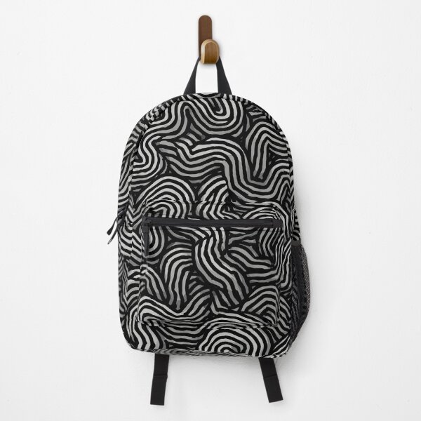 Item preview, Concentric Monochrome Wave Vector Art designed and sold by Piotrek0001.