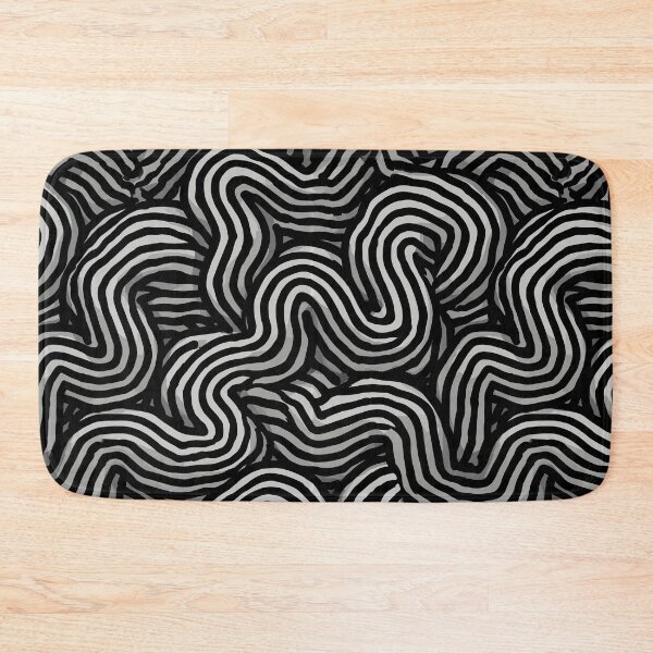 Item preview, Concentric Monochrome Wave Vector Art designed and sold by Piotrek0001.