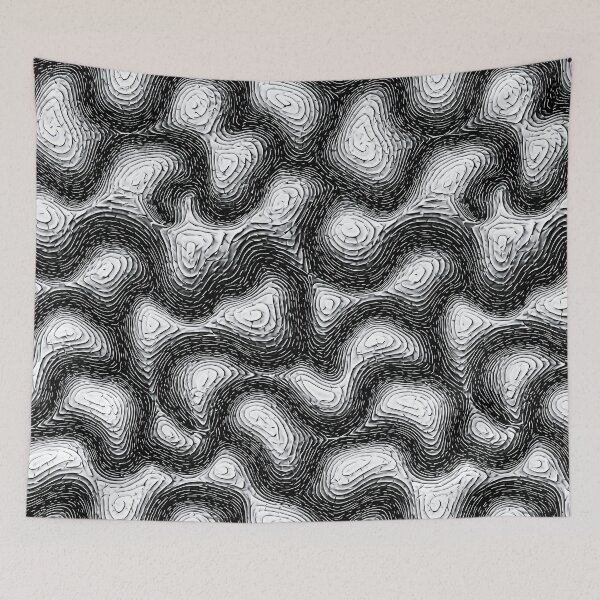 Item preview, Distorted Wave Distortion Flow Pattern designed and sold by Piotrek0001.