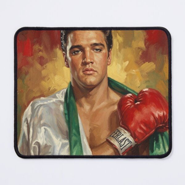 Item preview, Elvis Presley Kid Galahad Vintage Boxing Portrait Poster designed and sold by ElvisVintagePosters.