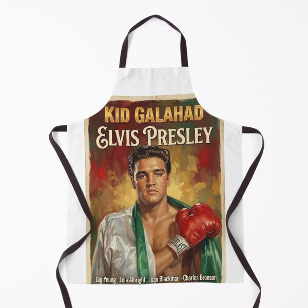 Item preview, Elvis Presley Kid Galahad Vintage Boxing Portrait Poster designed and sold by ElvisVintagePosters.