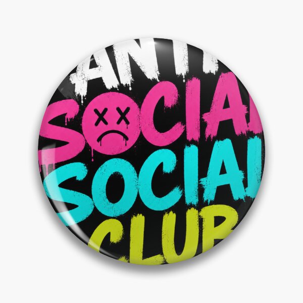 Aperçu de l'œuvre Club social antisocial créée et vendue par Suadela Branding.