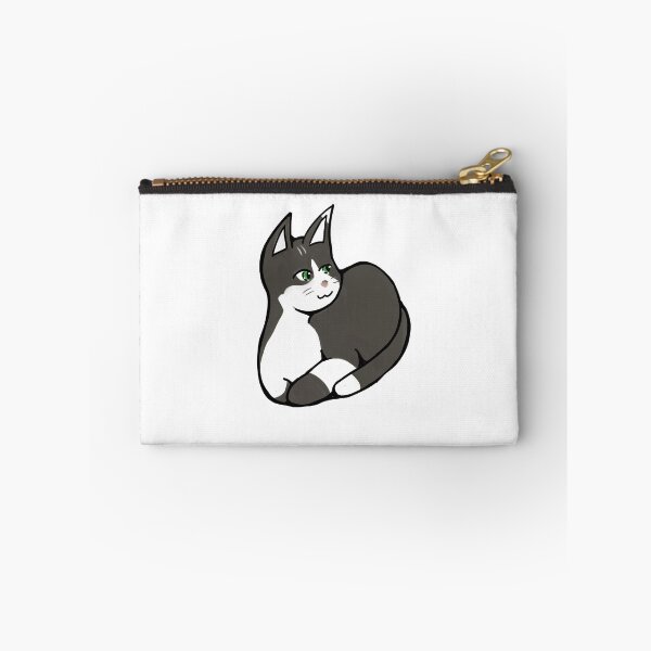 Item preview, Black and White Cat Esha Loafing designed and sold by YHK13.