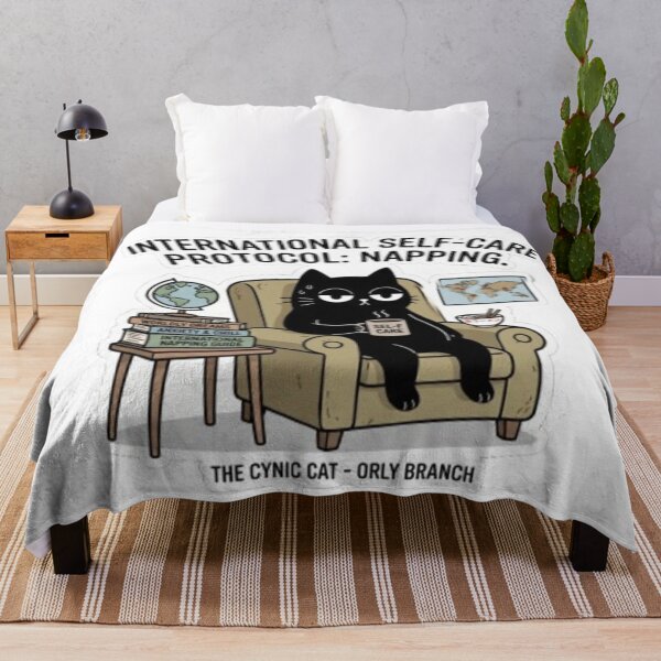 Item preview, The International Guide to the Cynical Cat's Nap designed and sold by Gabzerinho.