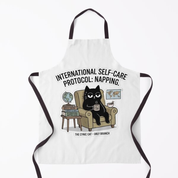 Item preview, The International Guide to the Cynical Cat's Nap designed and sold by Gabzerinho.