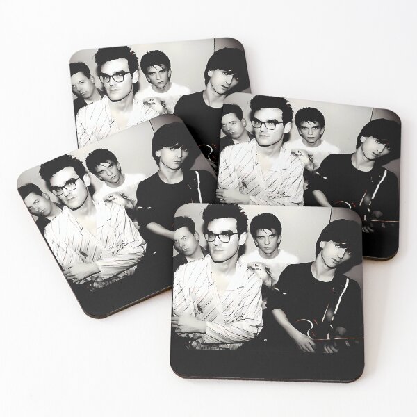 Item preview, Metal The Smiths Rock Band Personel Blackwhitereddesign Classic designed and sold by bangwoot.