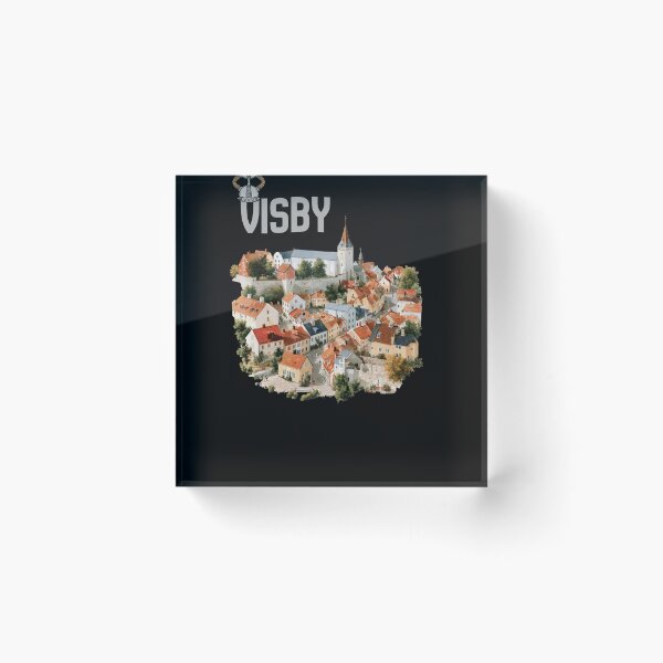 Item preview, Visby Historic Swedish Town designed and sold by DRABaBdesign.