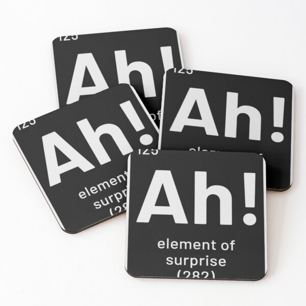 Item preview, Ah Element Of Surprise Blue designed and sold by Lionessty.