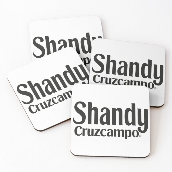 Item preview, Shandy Cruzcampo Classic Black Typography Logo Design designed and sold by nuapkw.