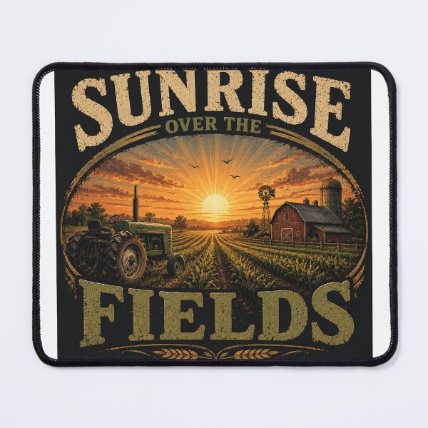 Item preview, Sunrise Over the Fields designed and sold by PeterPunkt.