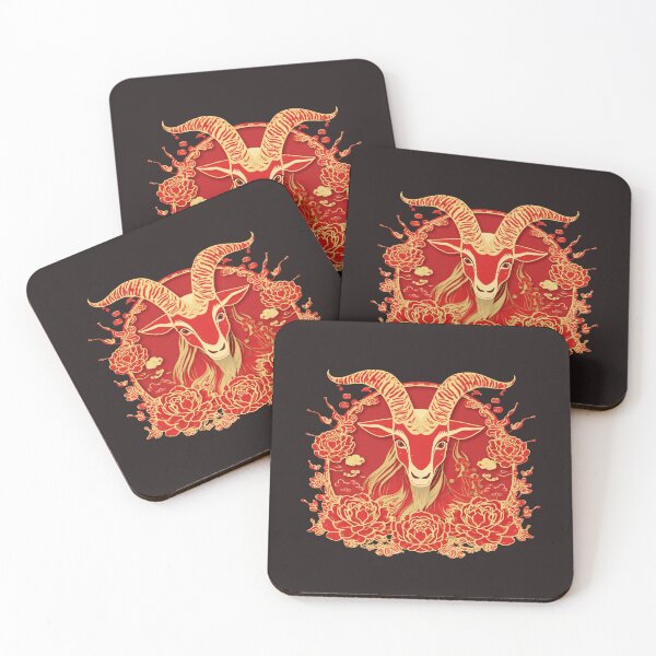 Item preview, Fire Goat 2027 Chinese Zodiac Year of the Goat  designed and sold by Lucky 777.