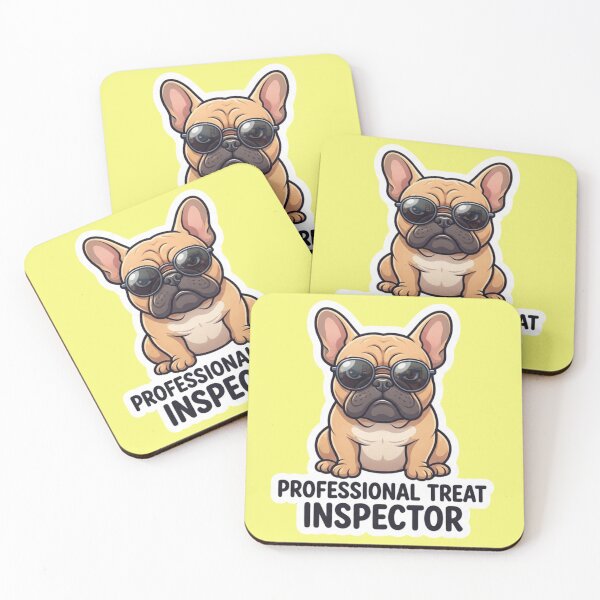 Item preview, Professional Treat Inspector Cool French Bulldog designed and sold by bvdesignart.
