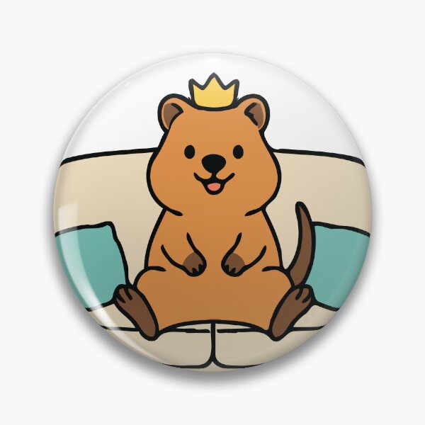 Item preview, Couch Quokka - Lounging Lazy Relax Club designed and sold by RedStreamStudio.