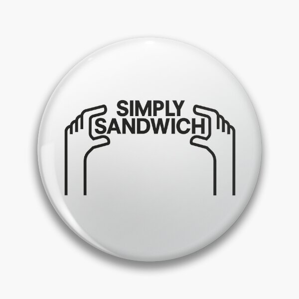 Item preview, Simply Sandwich Minimalist Hands Holding Sandwich Outline Logo Design designed and sold by nuapkw.