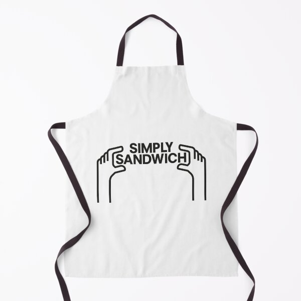 Item preview, Simply Sandwich Minimalist Hands Holding Sandwich Outline Logo Design designed and sold by nuapkw.