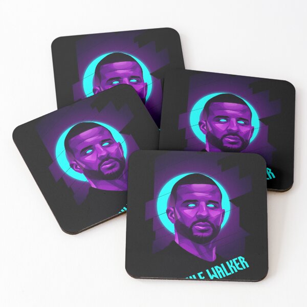 Item preview, Kyle Walker NeonbVector Art Illustration designed and sold by miragebrex.