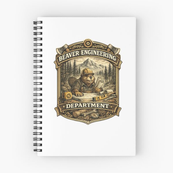 Item preview, Beaver Engineering Department designed and sold by PeterPunkt.
