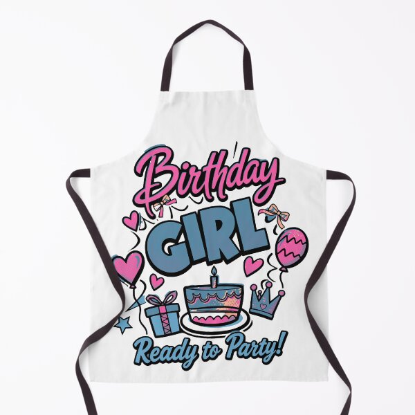 Item preview, Birthday Girl Ready to Party Cute Toddler Birthday Outfit designed and sold by illeN-Art-World.