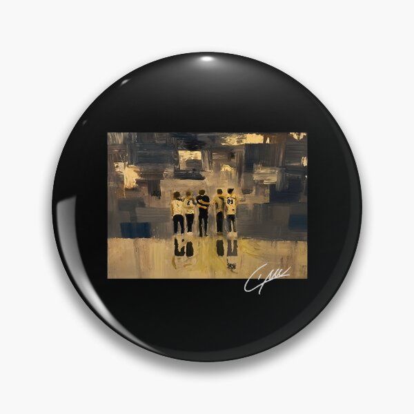 Item preview, Five Members Back View Oil Painting Style designed and sold by isamaliofficial.
