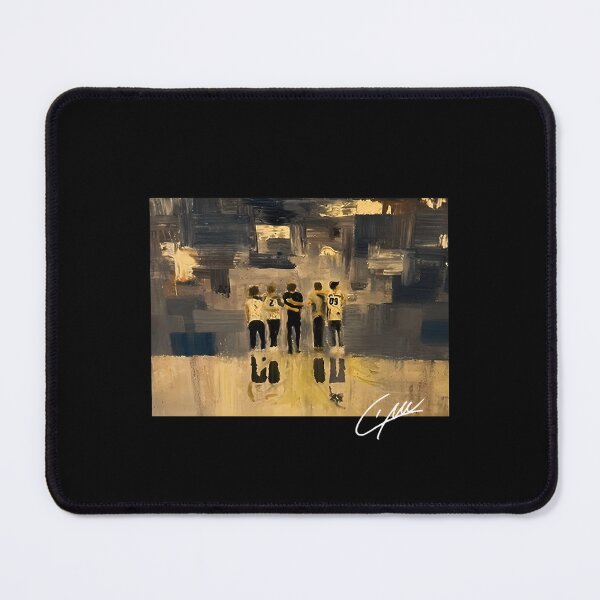 Item preview, Five Members Back View Oil Painting Style designed and sold by isamaliofficial.