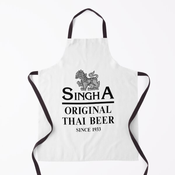Item preview, Singha Beer Official White and Silver Thai Mythological Lion Logo designed and sold by nuapkw.
