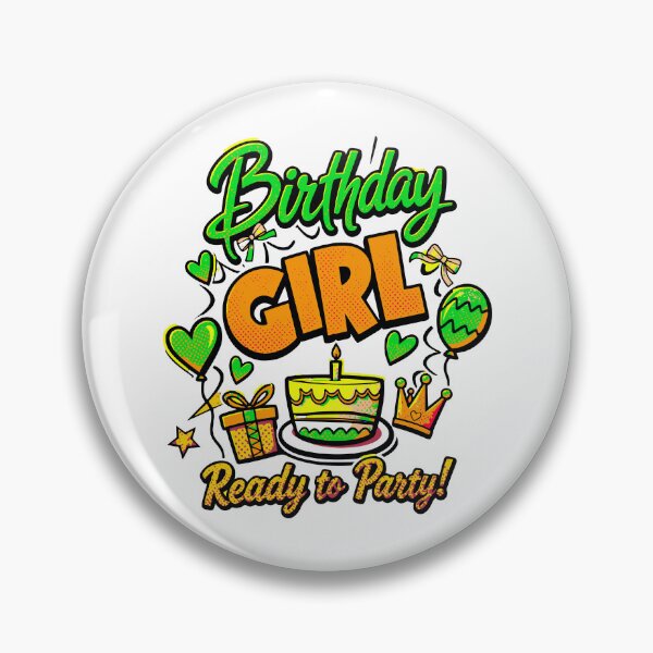Item preview, Birthday Girl Ready to Party Vibrant Tween Party Outfit designed and sold by illeN-Art-World.