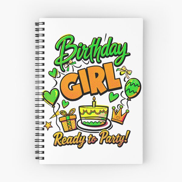 Item preview, Birthday Girl Ready to Party Vibrant Tween Party Outfit designed and sold by illeN-Art-World.