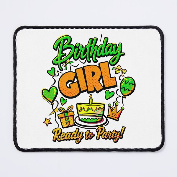 Item preview, Birthday Girl Ready to Party Vibrant Tween Party Outfit designed and sold by illeN-Art-World.