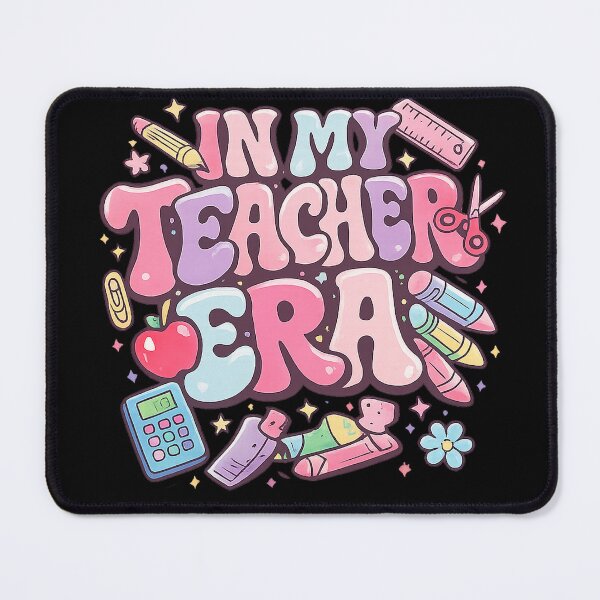 Item preview, In My Teacher Era Groovy Retro Teacher Design designed and sold by LiftyGifts.