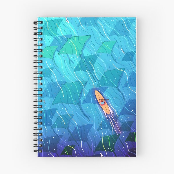Item preview, Stingray blue ocean designed and sold by Swadeillustrations.