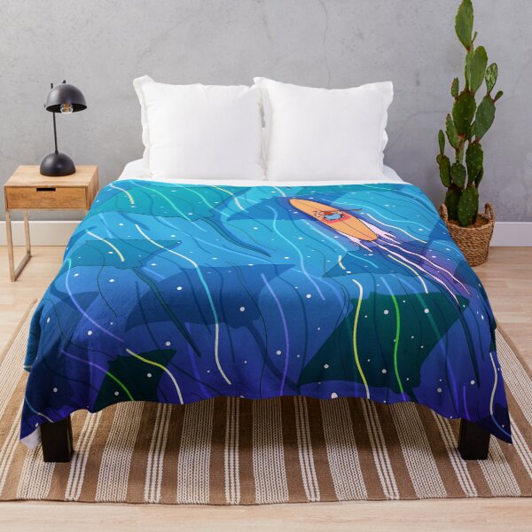 Item preview, Stingray blue ocean designed and sold by Swadeillustrations.