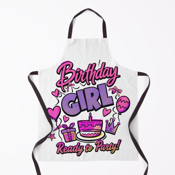 Item preview, Birthday Girl Ready to Party Cute Birthday Princess Gift designed and sold by illeN-Art-World.