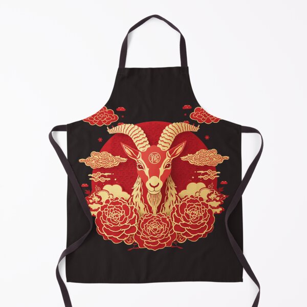 Item preview, Fire Goat 2027 Chinese Zodiac Year of the Goat  designed and sold by Lucky 777.